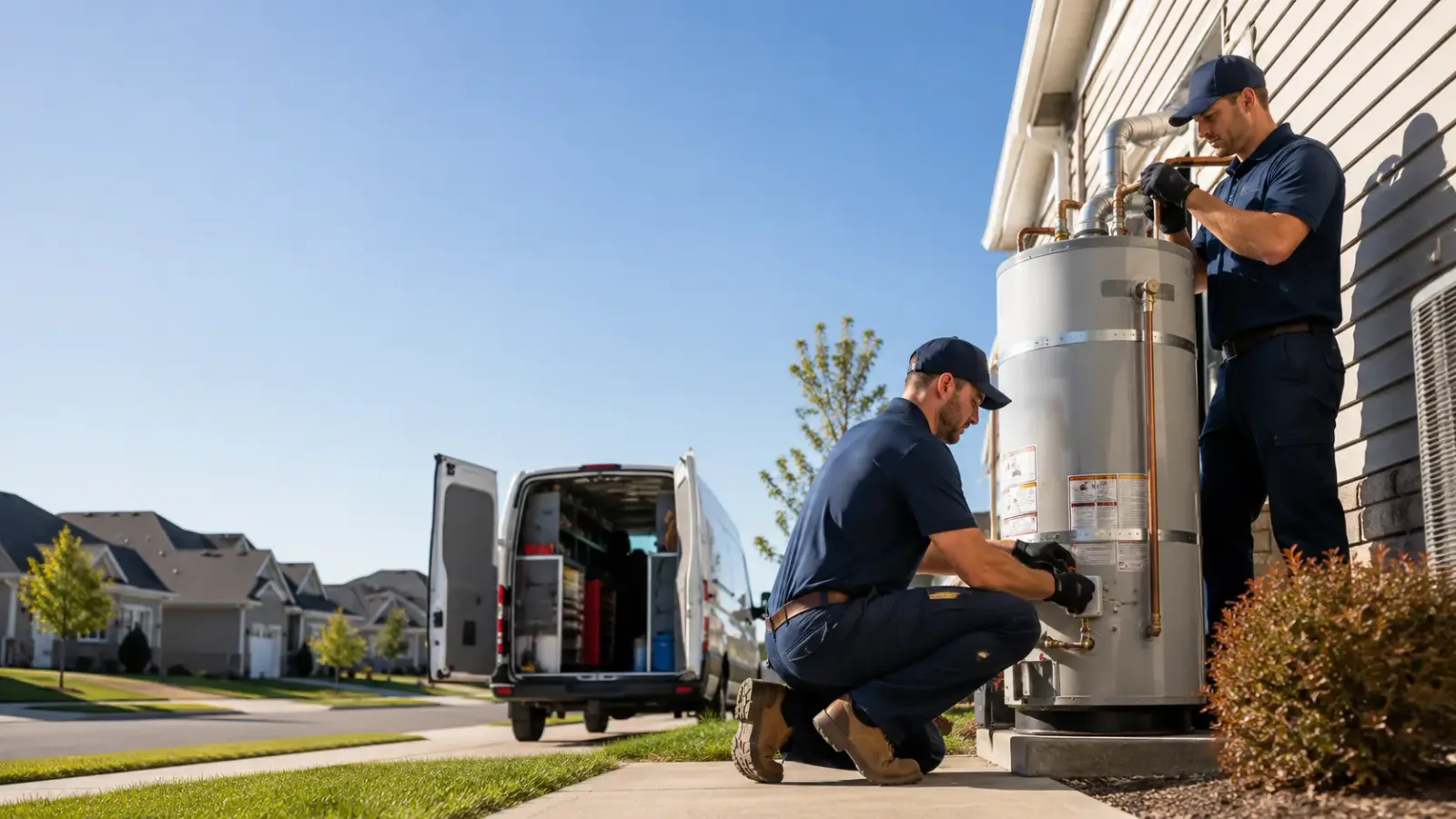 Water Heater Installation in Jamestown, IN